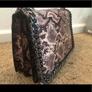 Snake Skin Pattern shoulder/ cross body